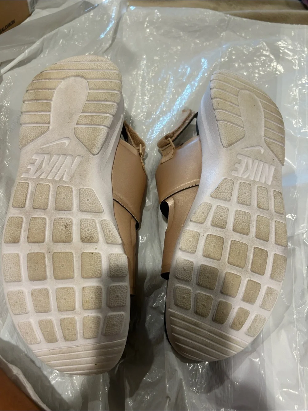 Nike open toe